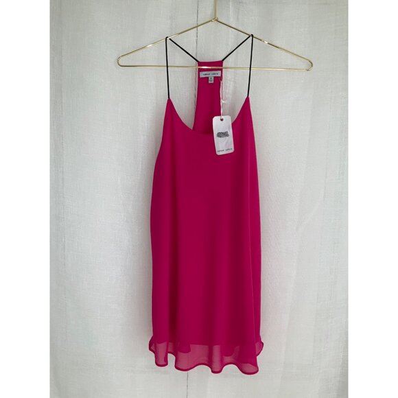 Naked Zebra Pink Camisole Blouse NEW size SMALL - Picture 2 of 3